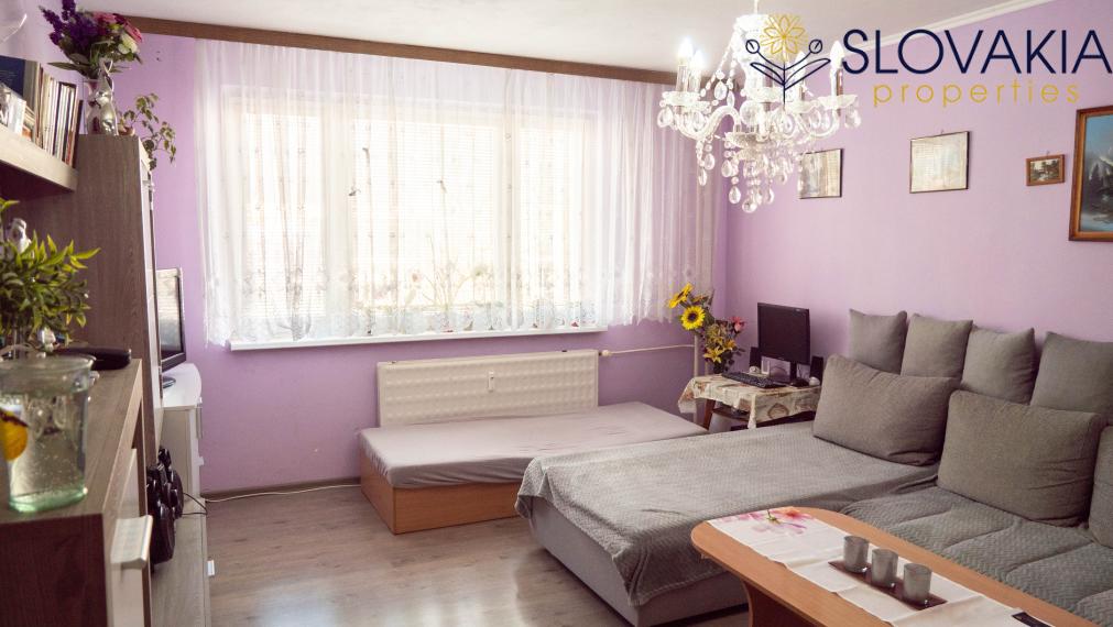 Na predaj väčší 2 izbový byt, Klokočina, s balkónom