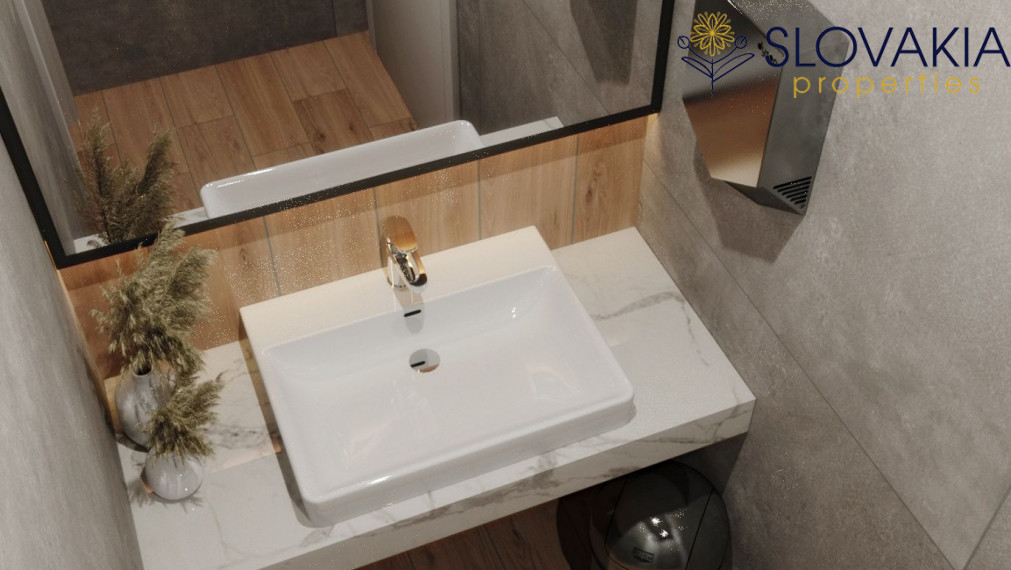 Novostavba dvojpodlažného domu - kaviareň aj bývanie