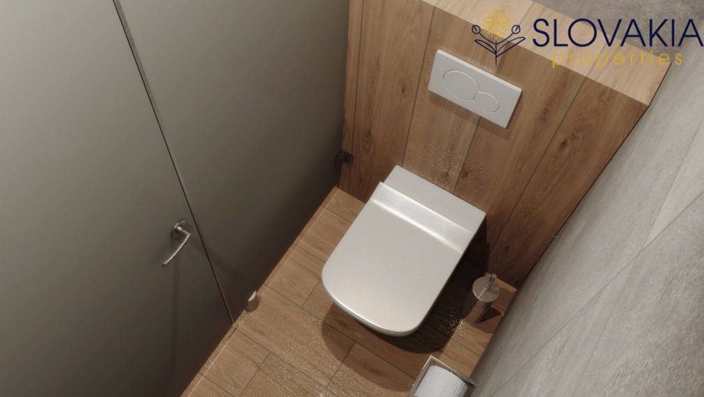 Novostavba dvojpodlažného domu - kaviareň aj bývanie