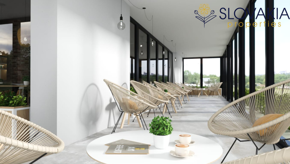 Novostavba dvojpodlažného domu - kaviareň aj bývanie