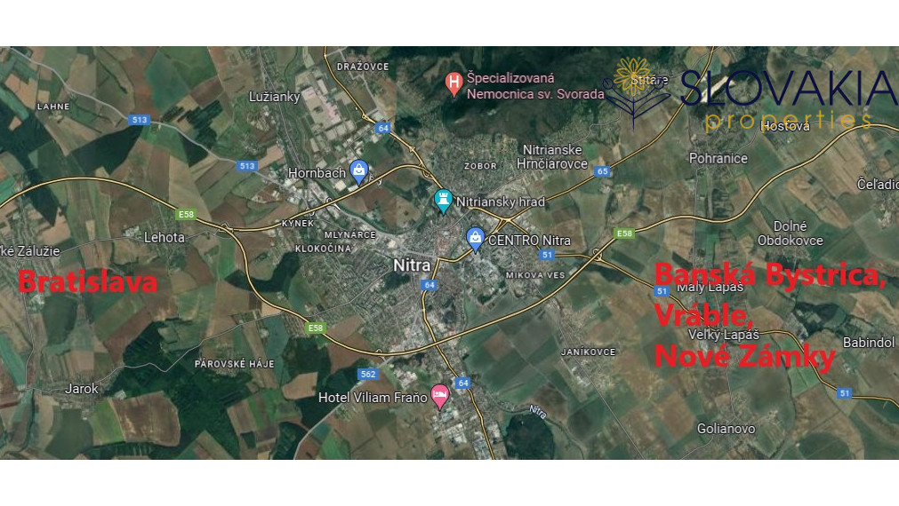 Na predaj pozemok  s budovami a skladom