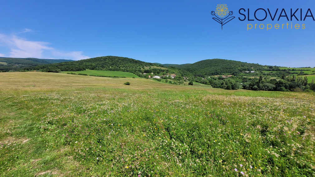 Predáme pozemky 4,5 ha, malebné prostredie kopcov