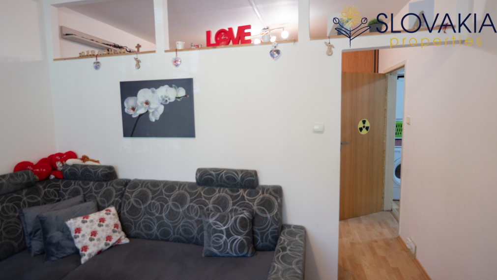 1 izbový byt Kežmarok, 2 loggie